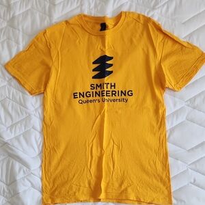 Gildan Bright Yellow Graphic Tee